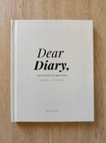 Dear Diary, Notes from the Baby Boss hardcover baby memory book cover